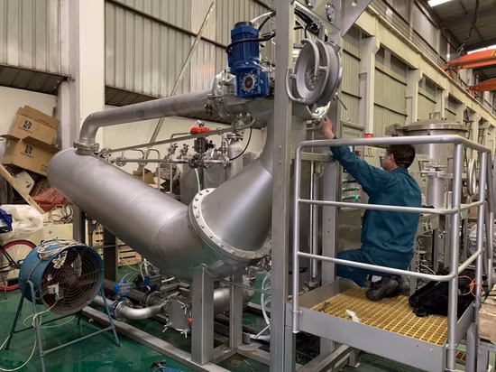 Stainless Steel 316L Fabric Overflow Textile Dyeing Finishing Machine